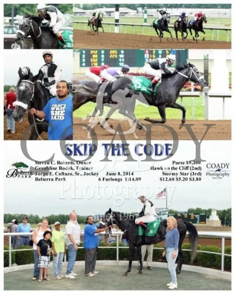Skip The Code - 060814 Race 02 Btp Belterra Park