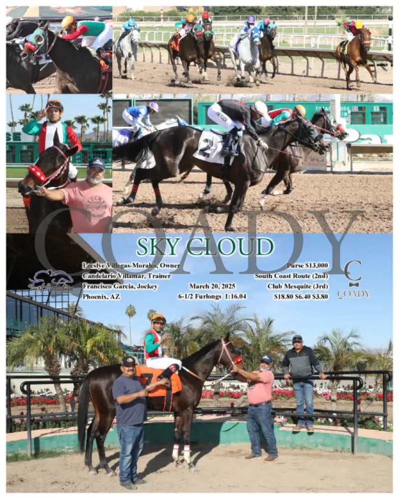 SKY CLOUD - 03-20-25 - R07 - TUP Turf Paradise