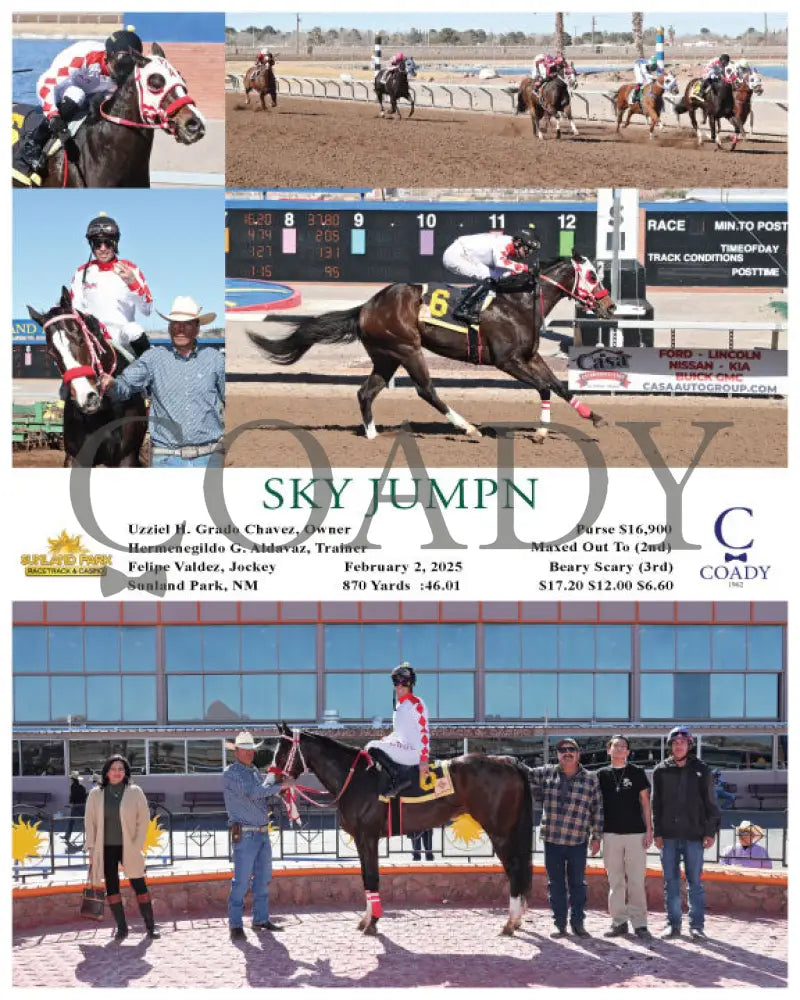 Sky Jumpn - 02-02-25 R01 Sun Turfway Park