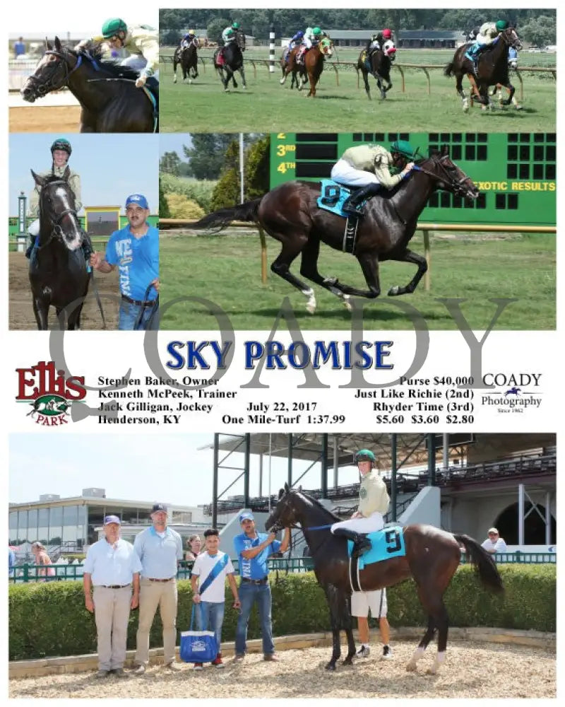 Sky Promise - 072217 Race 05 Elp Ellis Park