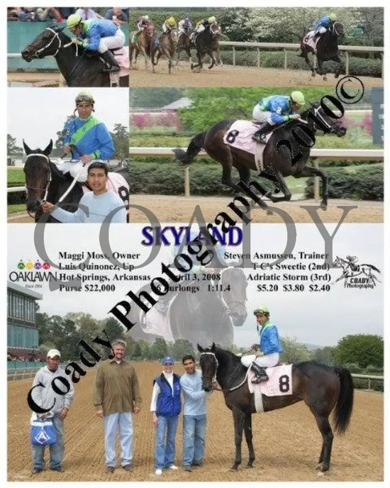 Skyland - 4 3 2008 Oaklawn Park