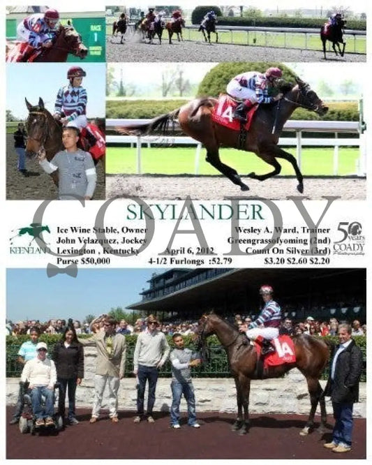 Skylander - 040612 Race 01 Keeneland