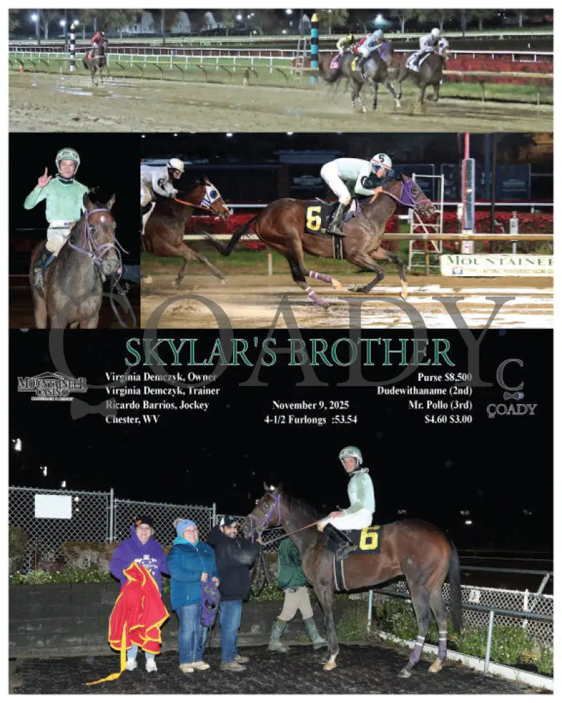 SKYLAR’S BROTHER - 11-09-25 - R07 - MNR Mountaineer Park