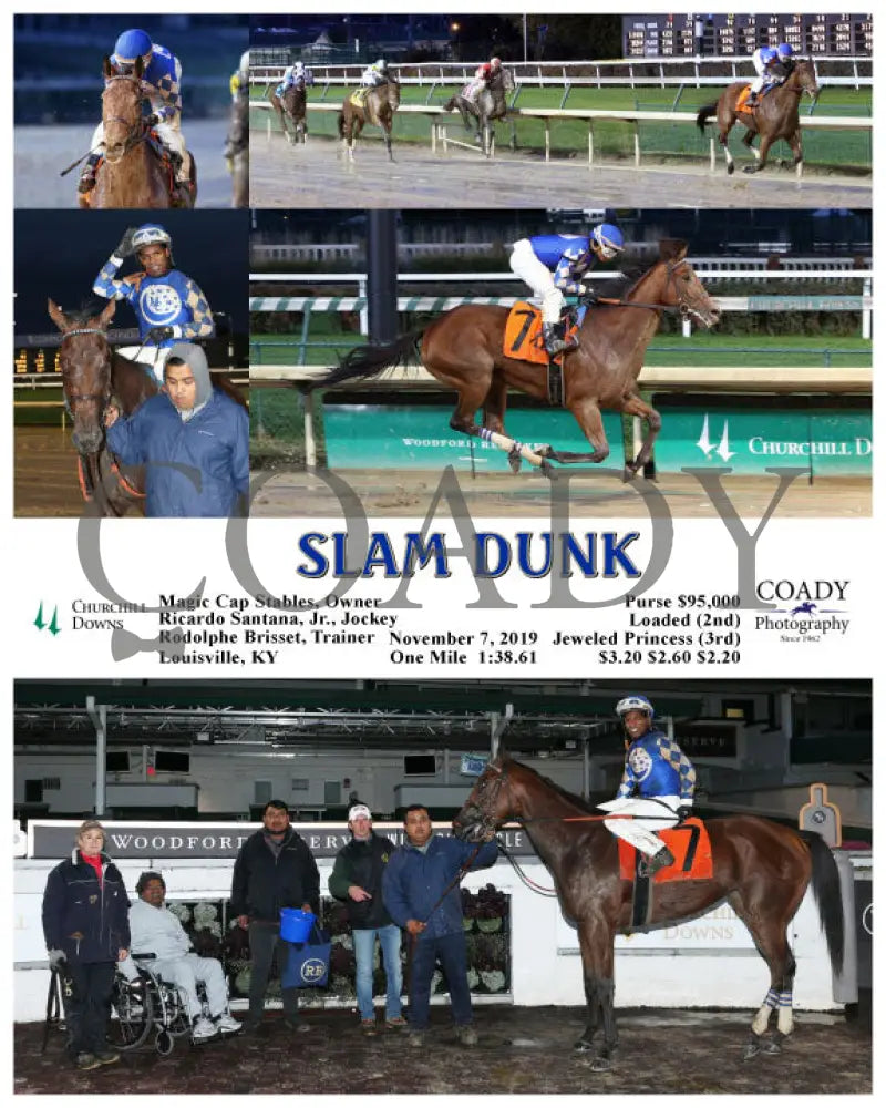 Slam Dunk - 11-07-19 R10 Cd Churchill Downs