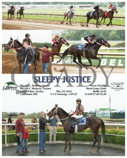 Sleepy Justice - 052016 Race 02 Btp Belterra Park