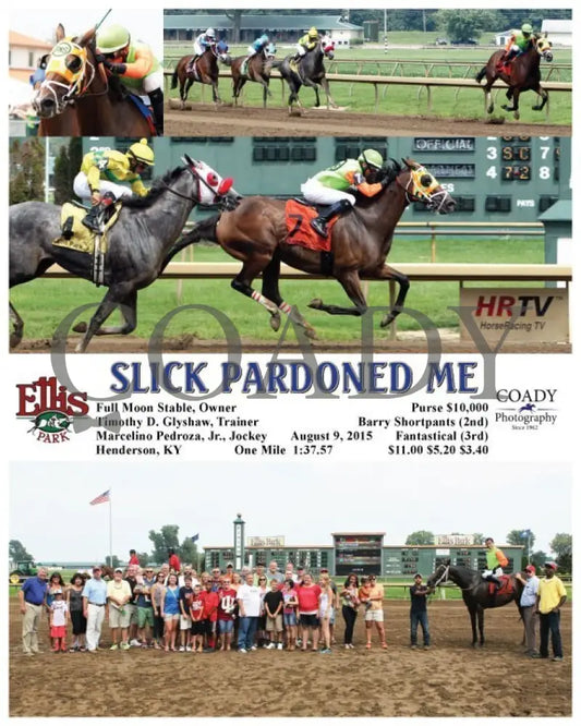Slick Pardoned Me - 080915 Race 05 Elp Ellis Park