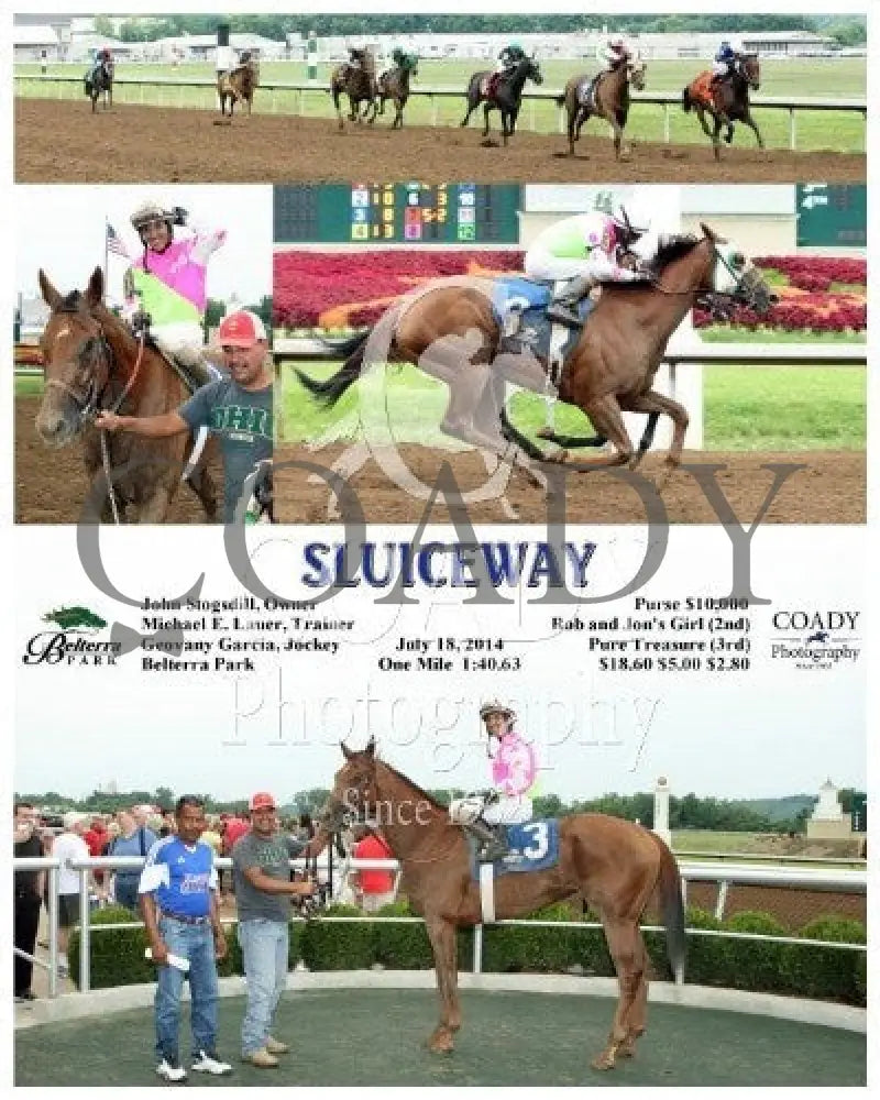 Sluiceway - 071814 Race 03 Btp Belterra Park