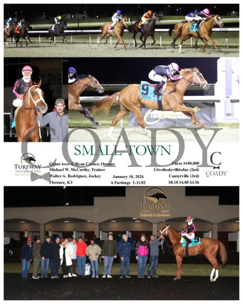 SMALL TOWN - 011026 - Race 05 - TP - Coady Media - Kurtis Coady Photography