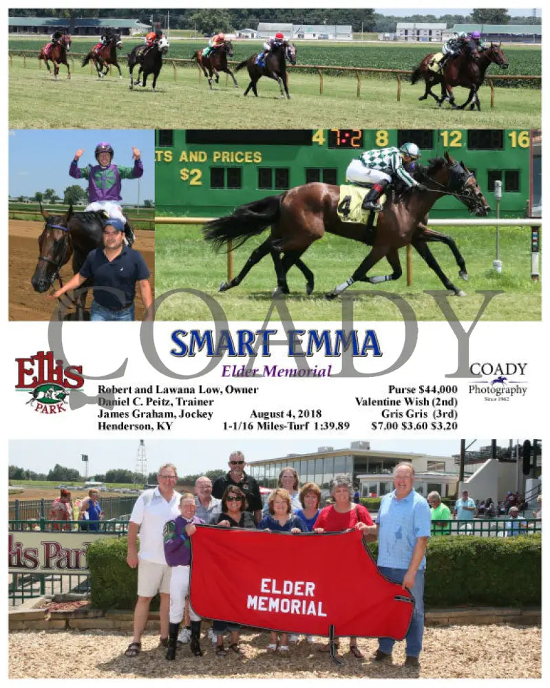 Smart Emma - 080418 Race 02 Elp Group Ellis Park