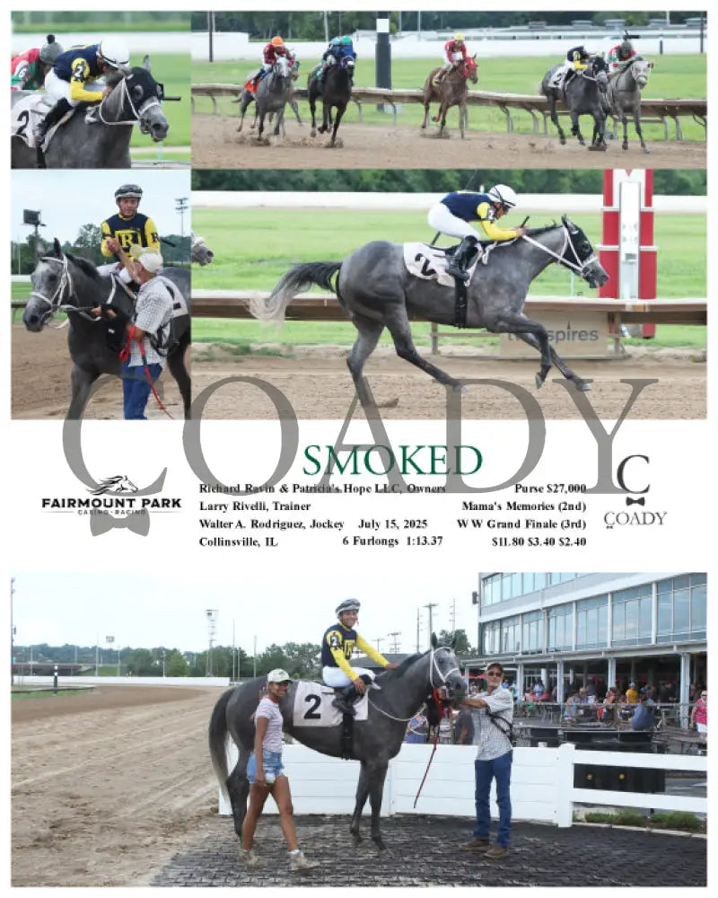 SMOKED - 07-15-25 - R08 - FP Fanduel Sportsbook Horse Racing
