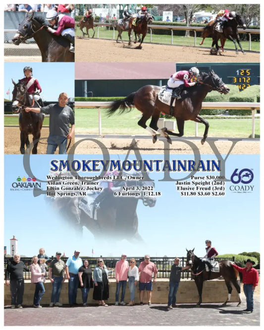 Smokeymountainrain - 04-03-22 R01 Op Oaklawn Park