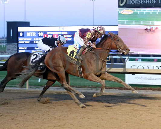 SMOKINGHOT JUSTICE - Miss Indiana - 28th Running - 11-13-25 - R10 - Horseshoe Indiana - Finish 01 Indiana Grand