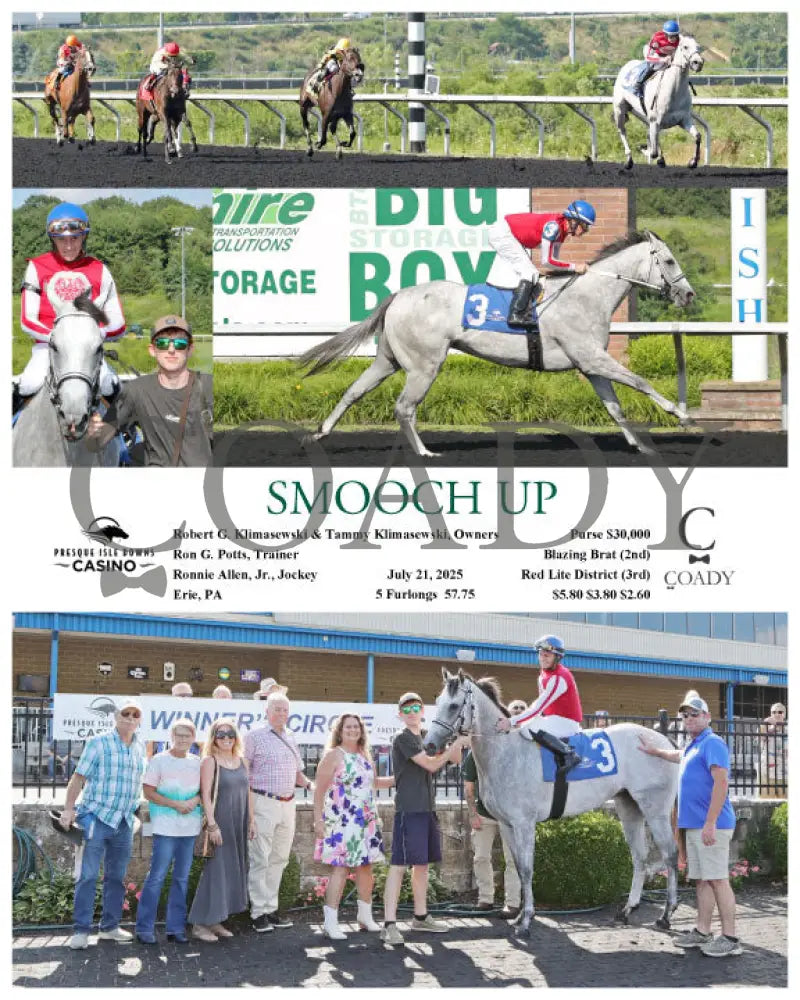 SMOOCH UP - 07-21-25 - R04 - PID Presque Isle Downs