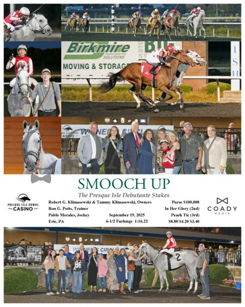 SMOOCH UP - The Presque Isle Debutante Stakes - 09-19-25 - R06 - PID - Coady Media - Kurtis Coady Photography