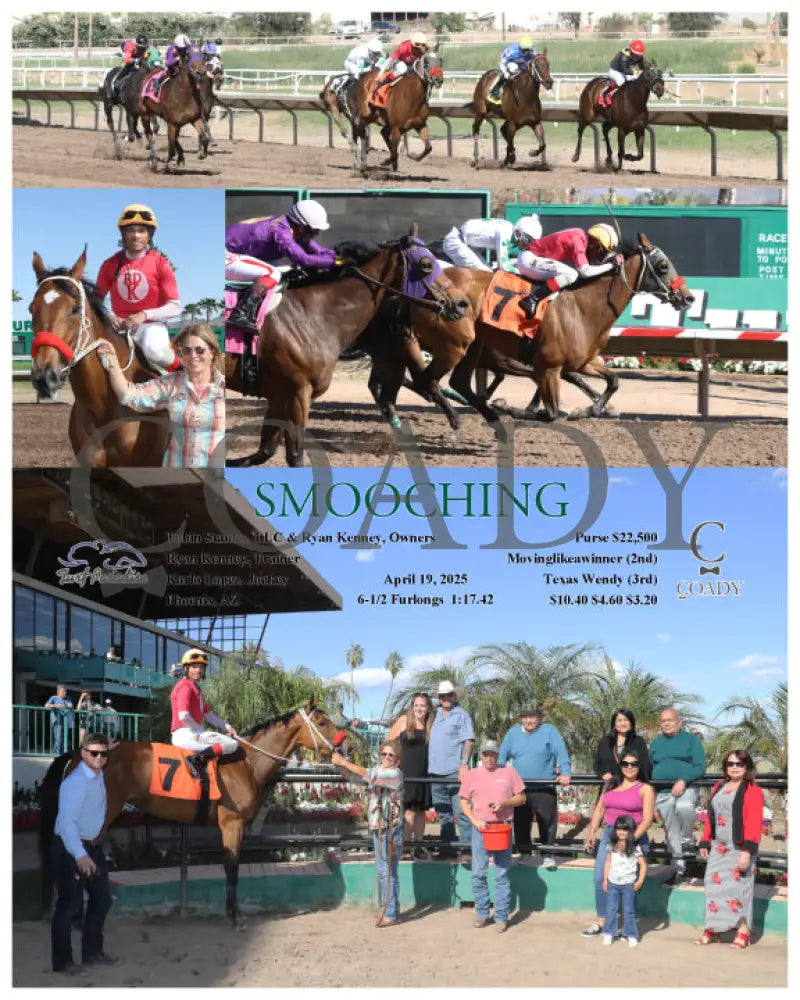 SMOOCHING - 04-19-25 - R07 - TUP Turf Paradise