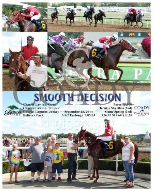Smooth Decision - 092814 Race 04 Btp Belterra Park