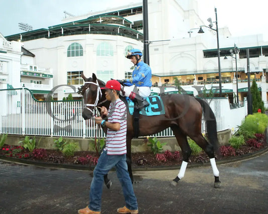 Smooth Like Strait - The War Chant 1St Running 05-23-20 R11 Cd Paddock 01 Churchill Downs