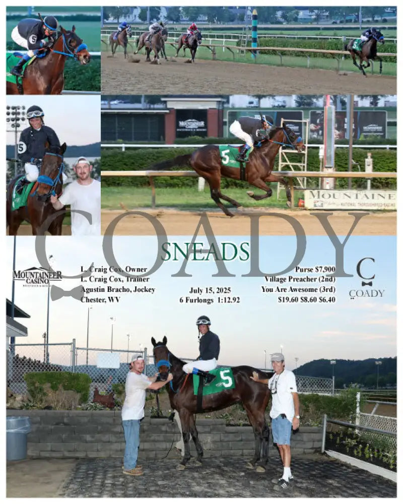 SNEADS - 07-15-25 - R04 - MNR Mountaineer Park