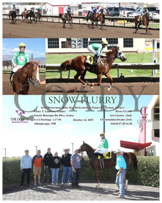 SNOW FLURRY - 10-24-25 - R02 - ALB Downs at Albuquerque