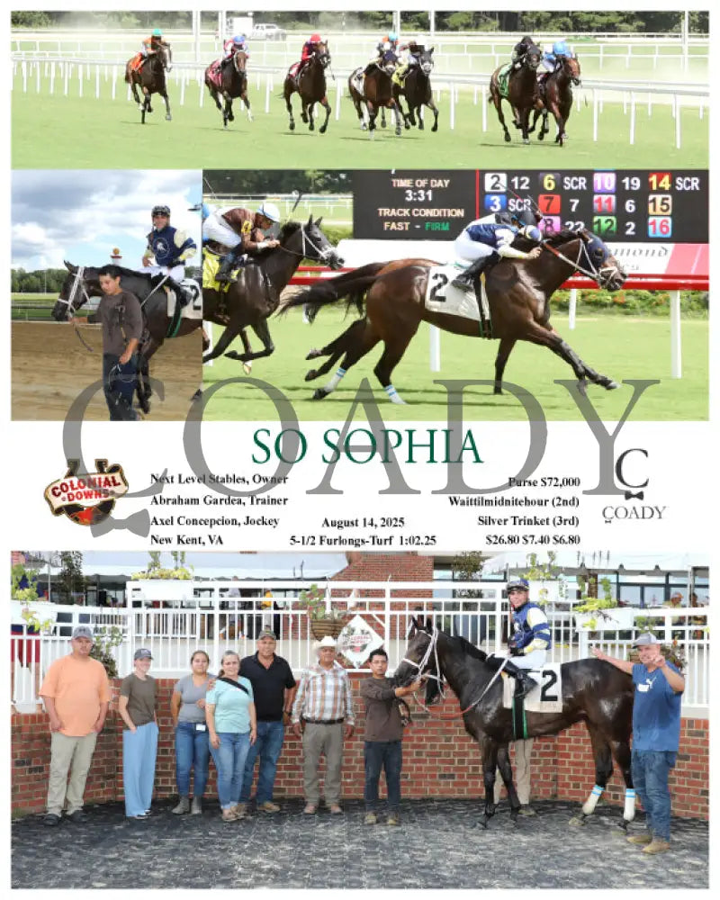 SO SOPHIA - 08-14-25 - R07 - CNL Colonial Downs