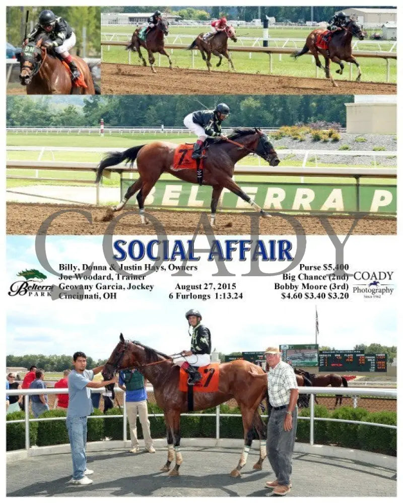 Social Affair - 082715 Race 02 Btp Belterra Park