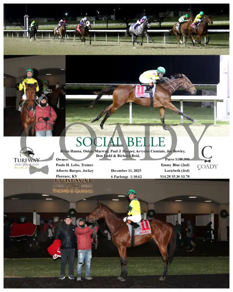 SOCIAL BELLE - The Michael R. Henley Memorial - 12-11-25 - R07 - TP - Coady Media - Kurtis Coady Photography