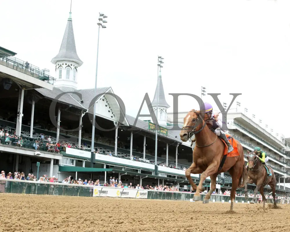 Society Man - The Matt Winn G3 27Th Running 06-09-24 R08 Cd Under Rail 01 Churchill Downs