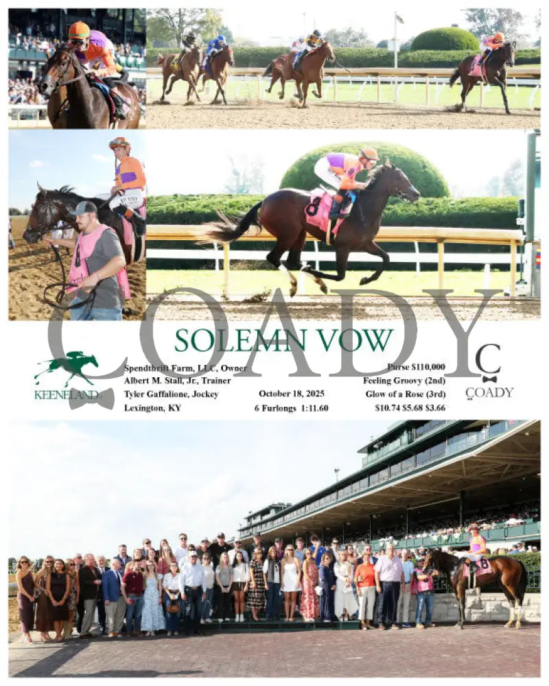 SOLEMN VOW - 10-18-25 - R07 - KEE Keeneland