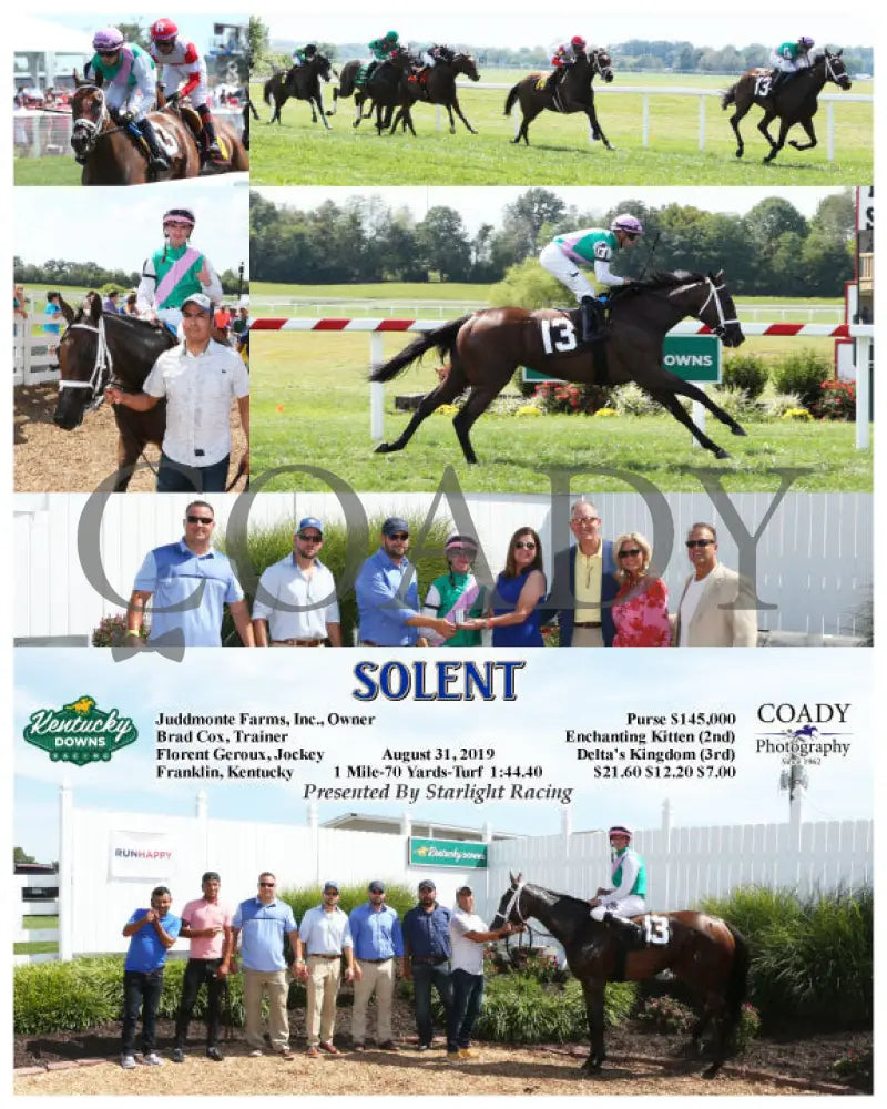 Solent - 08-31-19 R05 Kd Kentucky Downs