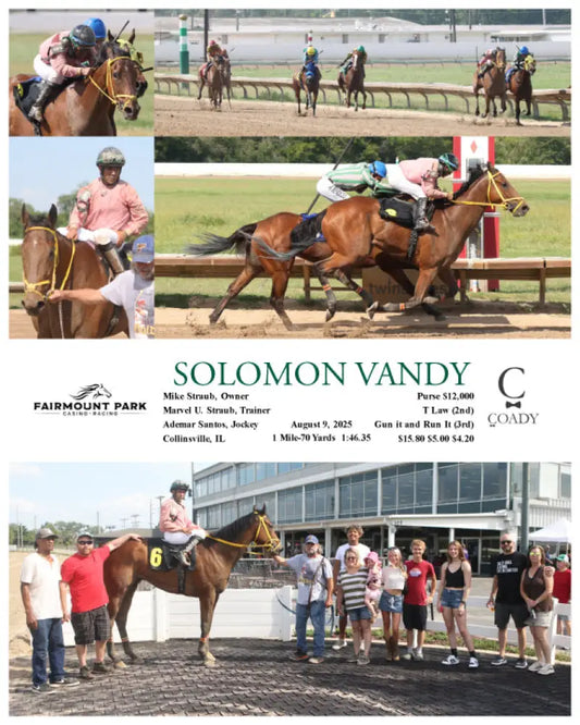 SOLOMON VANDY - 08-09-25 - R06 - FP Fanduel Sportsbook Horse Racing