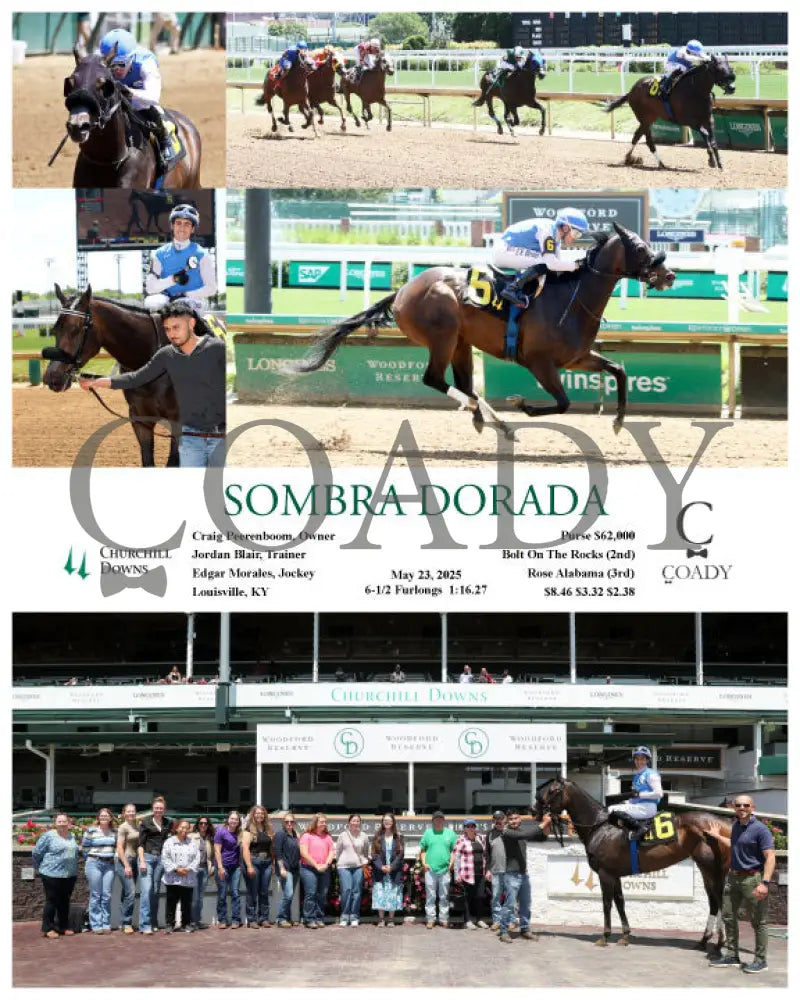 SOMBRA DORADA - 052325 - Race 01 - CD Churchill Downs
