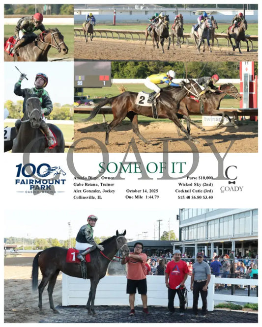 SOME OF IT - 10-14-25 - R06 - FP Fanduel Sportsbook Horse Racing