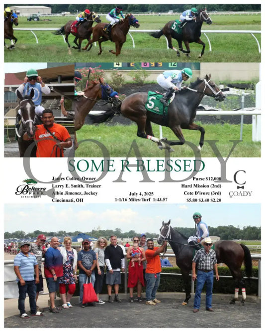 SOME R BLESSED - 070425 - Race 08 - BTP Indiana Grand