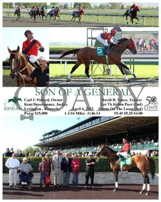 Son Of A General - 040612 Race 10 Keeneland