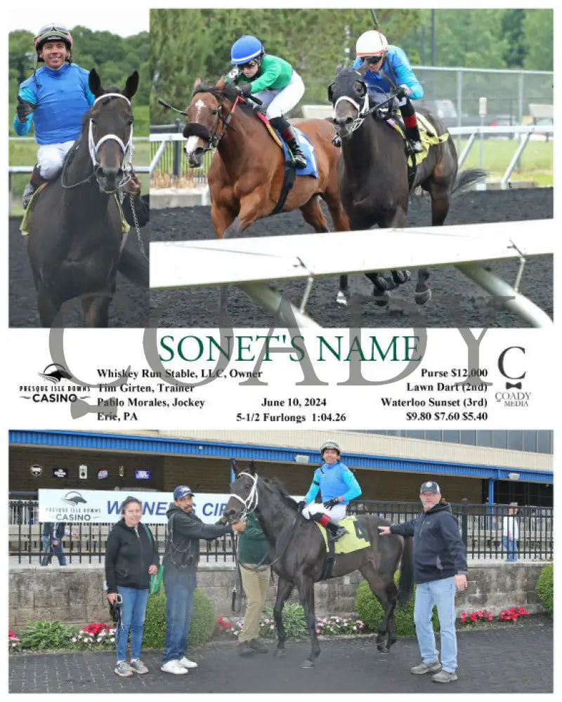 Sonet’s Name - 06-10-24 R01 Pid Presque Isle Downs