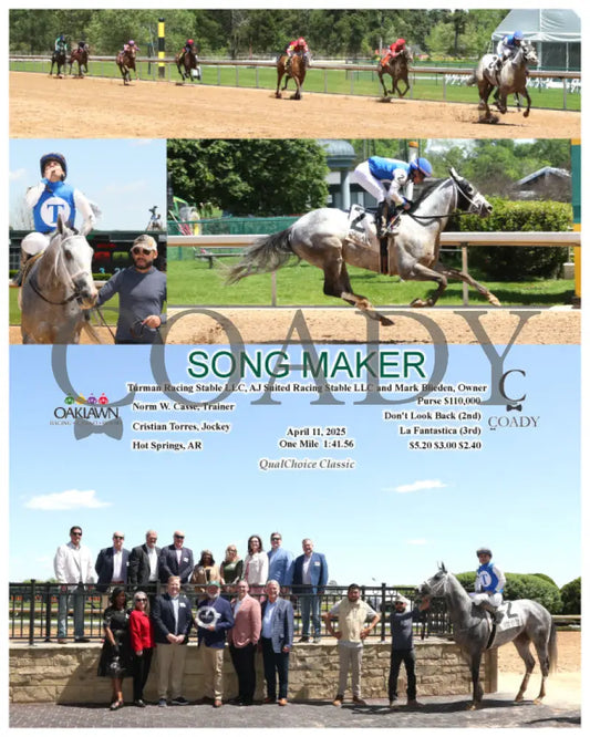 SONG MAKER - 04-11-25 - R03 - OP Oaklawn Park
