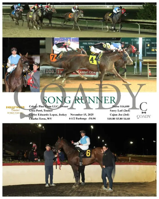 SONG RUNNER - 11-15-25 - R08 - CT - Coady Media - Kurtis Coady Photography