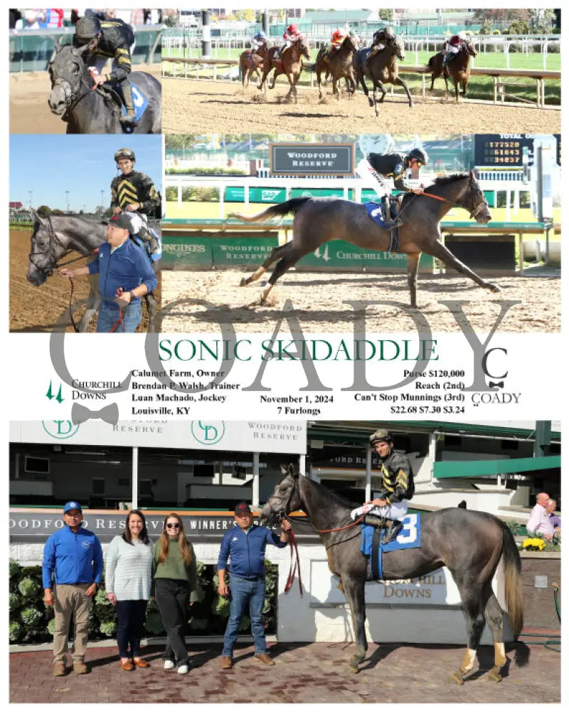 Sonic Skidaddle - 11-01-24 R03 Cd Churchill Downs