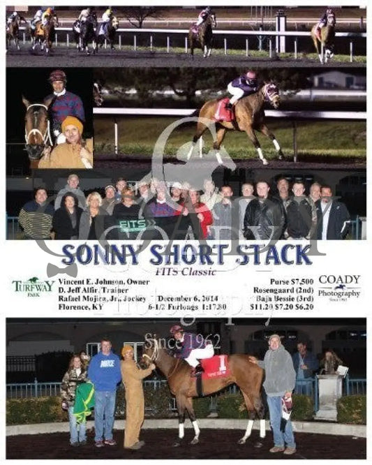 Sonny Short Stack - 120614 Race 02 Tp Turfway Park