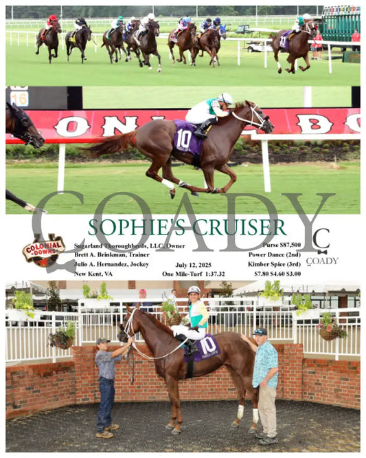 SOPHIE’S CRUISER - 07-12-25 - R10 - CNL Colonial Downs