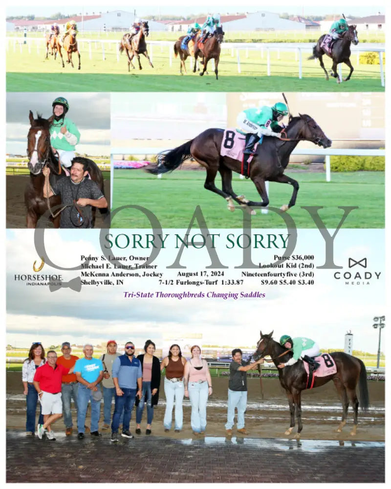 Sorry Not - 08-17-24 R06 Ind Indiana Grand