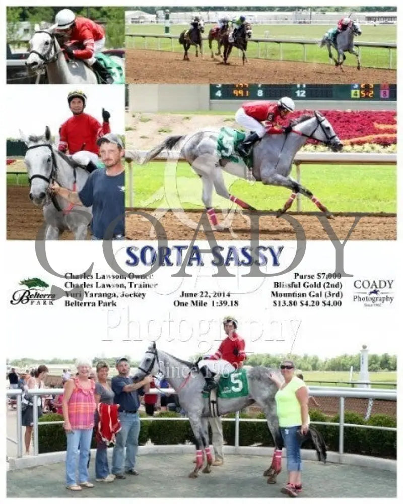Sorta Sassy - 062214 Race 01 Btp Belterra Park