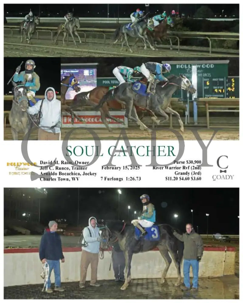 SOUL CATCHER - 02-15-25 - R06 - CT Hollywood Casino at Charles Town Races