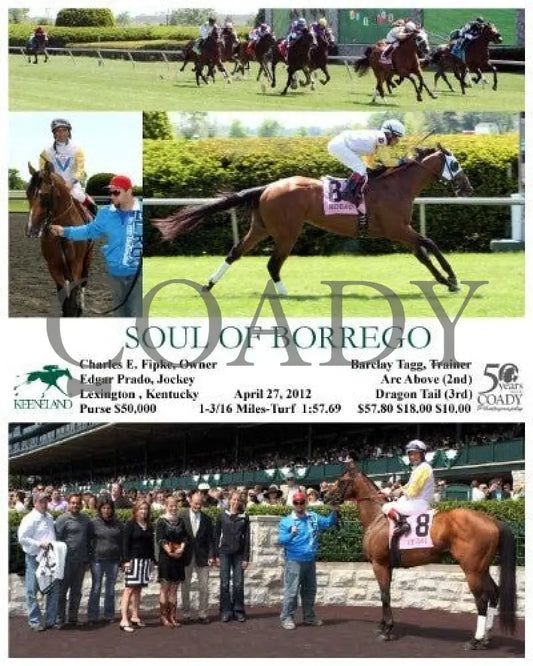 Soul Of Borrego - 042712 Race 04 Keeneland