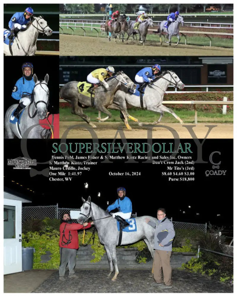 Soupersilverdollar - 10-16-24 R07 Mnr Mountaineer Park