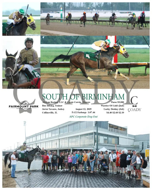 SOUTH OF BIRMINHAM - 08-12-25 - R03 - FP Fanduel Sportsbook Horse Racing
