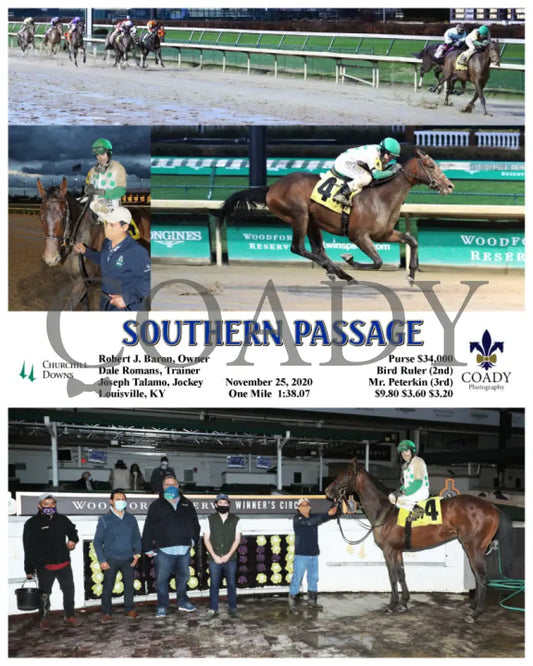 Southern Passage - 11-25-20 R09 Cd Churchill Downs