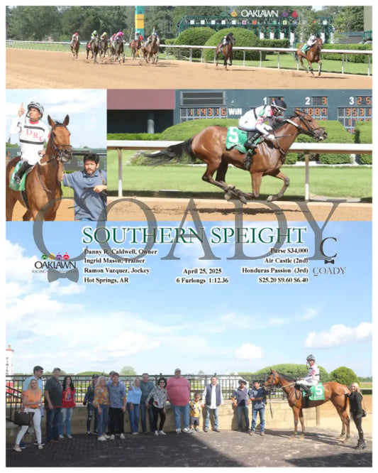 SOUTHERN SPEIGHT - 04-25-25 - R07 - OP Oaklawn Park