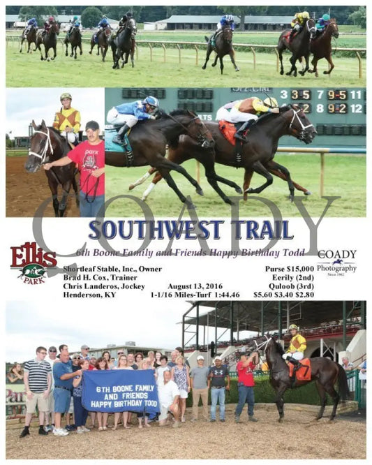 Southwest Trail - 081316 Race 06 Elp Ellis Park