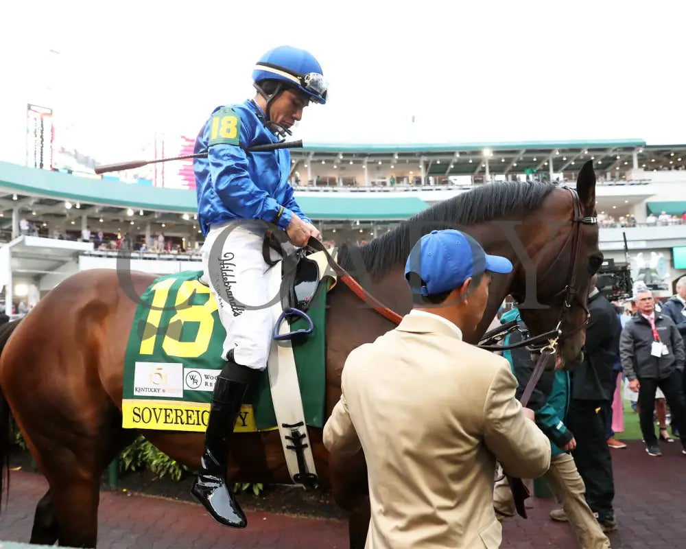 SOVEREIGNTY - The Kentucky Derby - 151st Running - 05-03-25 - R12 - CD - Paddock 05 Churchill Downs